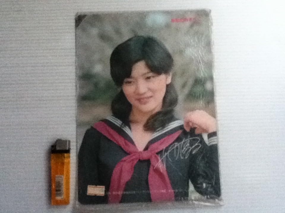 Amazon.co.jp: 昭和レトロ 桜田淳子 あなたのすべて 下敷き①